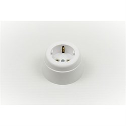 Пластиковая розетка Interior Electric серии "вектор" - фото 15844735