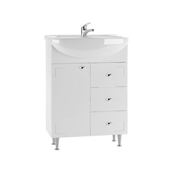 Тумба под умывальник Айсберг Уют 60 Классик - фото 15851739