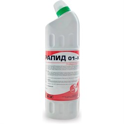 Гелеобразное кислотное моющее средство Рапид 1 л - фото 15864590