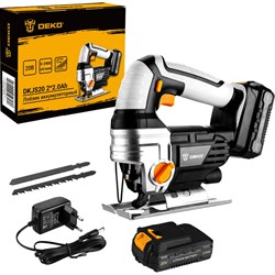 Аккумуляторный лобзик DEKO DKJS20 - фото 15870321