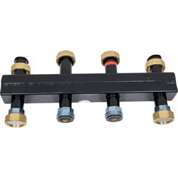 Настенный коллектор на 2 3 насосных модуля контура Meibes M663012.RU - фото 15871401