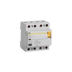 Выключатель дифференциального тока IEK ВД1-63 - фото 15885426