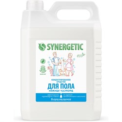 Антибактериальное средство для мытья пола и поверхностей Synergetic Нежная чистота - фото 15897046