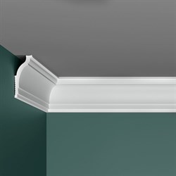 Потолочный плинтус для натяжных потолков ПраймДекор XPS профиль N-90 длина 2м - фото 15897743
