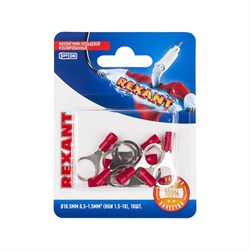 Кольцевой изолированный наконечник REXANT НКи 1.5-10 - фото 15901661