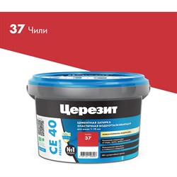 Затирка Церезит №37 Aquastatic СЕ 40 - фото 15905225