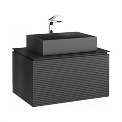 Подвесная тумба Jorno Stone 80 - фото 15910035