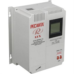 Однофазный стабилизатор напряжения Ресанта АСН 5000 Н/1-Ц Lux - фото 15910697