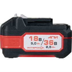 Аккумуляторный блок ИНТЕРСКОЛ АПИ-5(2,5)/18(36)И - фото 15940934