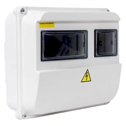 Пластиковый учетно-распределительный навесной корпус KRZMI ЩУРН-П 1/3 - фото 15941960