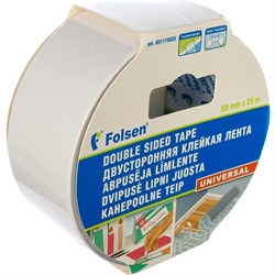 Универсальная двусторонняя лента Folsen 031115025 - фото 15947690