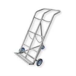 Трехколесная тележка для 2-х газовых баллонов Sebmet ГБ-2 - фото 15950174