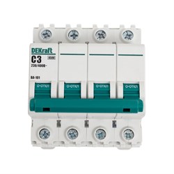 Автоматический выключатель DEKraft ВА101 - фото 15958346