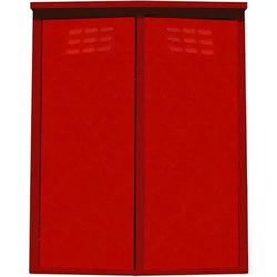 Разборный шкаф для газовых баллонов Петромаш 60542 - фото 15967093