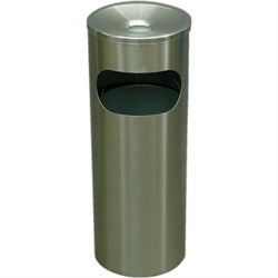 Шлифованная урна-пепельница СКС Н-230 - фото 15975442