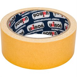 Двусторонняя тканевая клейкая лента UNIBOB 214987 - фото 15990155