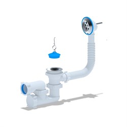 Слив-перелив для ванны АНИ пласт E250 - фото 15993873