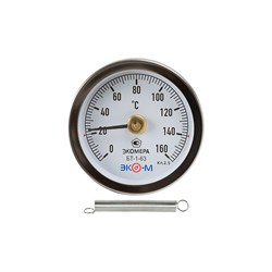 Биметаллический термометр ЭКО-М ЭКОМЕРА - фото 15995962