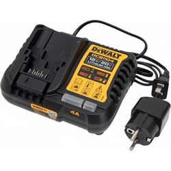 Зарядное устройство для сдвижных батарей Li-Ion DeWALT DCB1104 - фото 16011118
