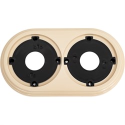 2-местная пластиковая рамка Мезонинъ GE30702-02 - фото 16022650