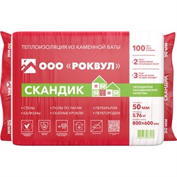 Теплоизоляционная плита RWL ЛАЙТ БАТТС СКАНДИК - фото 16024435