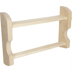 Полка для аксессуаров с вешалкой под полотенце Банная линия 12-477 - фото 16031422