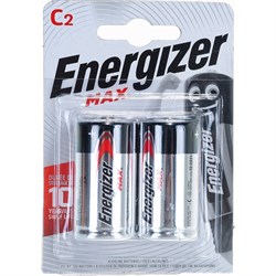 Батарейка Energizer Maximum LR14 C 1.5В бл/2 щелочная - фото 16037666