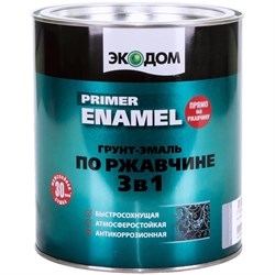 Грунт эмаль по ржавчине Экодом 236353 - фото 16047979