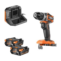 Бесщеточная аккумуляторная дрель-шуруповерт AEG BS18SBL-202C - фото 16052389