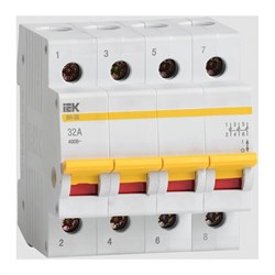 Рубильник IEK ВН-32 4Р 32А - фото 16060092