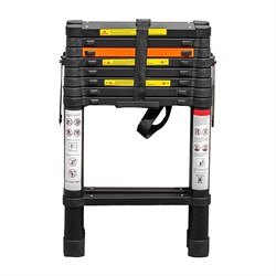 Телескопическая алюминиевая бытовая стремянка ROCKFORCE RF-UP260-2 - фото 16061323