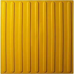 Тактильная плитка PALITRA TECHNOLOGY 50245-1-PVC-500x500x4-Y-10 - фото 16062414