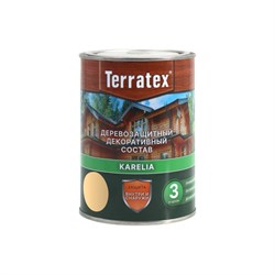 Декоративный деревозащитный состав ТЕРРАТЕКС ЭК000136987 - фото 16064538