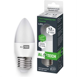 Лампочка светодиодная ALTECH LED С35-12W-840-E27 - фото 16066353