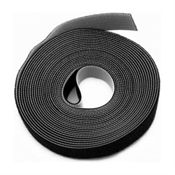 Лента-липучка Hyperline WASNR-5x25-BK - фото 16070008