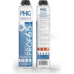 Профессиональная монтажная пена PHG Absolute PROF 65 - фото 16080265