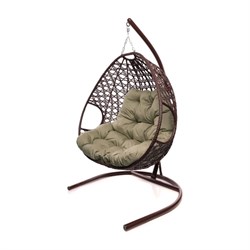 Подвесное кресло для двоих M-GROUP ЛЮКС - фото 16087968