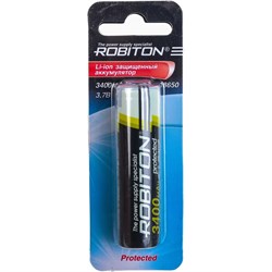 Аккумулятор Robiton 3.4/Li18650  /NCR18650B/ - фото 16089358