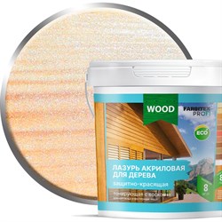 Акриловая защитно-красящая лазурь для дерева Farbitex 4300012103 - фото 16089704