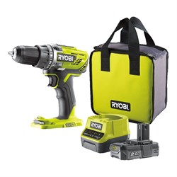 Компактная дрель-шуруповерт Ryobi ONE+ R18DD3-120S - фото 16099385