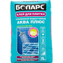 Клей для плитки БОЛАРС АКВА ПЛЮС - фото 16111754