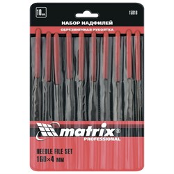 Набор надфилей MATRIX 15818 - фото 16118065