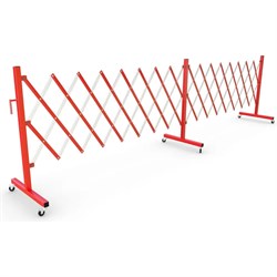 Раздвижное металлическое ограждение ООО ОПТИМА СЕРВИС РМО-2560 - фото 16124365