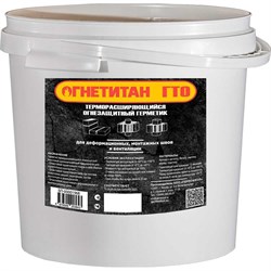Терморасширяющийся огнезащитный акриловый однокомпонентный герметик Огнетитан ГТО - фото 16127198