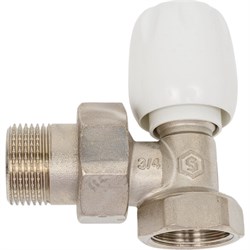 Ручной угловой терморегулирующий клапан STOUT RG008S6N7D3L4F - фото 16129742