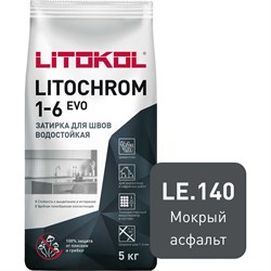 Затирка для швов Litokol LITOCHROM 1-6 EVO LE 140 - фото 16131087