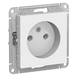 Одноместная розетка Systeme Electric СП ATLAS DESIGN - фото 16132946