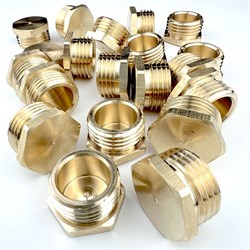 Латунная заглушка Профитт 9274702 - фото 16136116