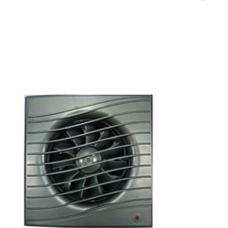 Осевой вытяжной вентилятор ВИЕНТО В100СК STILL gray - фото 16146716