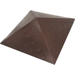 Колпак на столб забора ООО ТК "ТИТАН" Тетто Элит Чешуя - фото 16147005